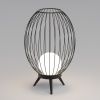 Светильник LGD-PEARL-BOLL-H574-12W Warm3000 (GR, 164 deg, 230V) (Arlight, IP65 Металл, 3 года)