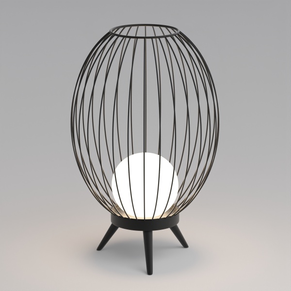 Светильник LGD-PEARL-BOLL-H574-12W Warm3000 (GR, 164 deg, 230V) (Arlight, IP65 Металл, 3 года)