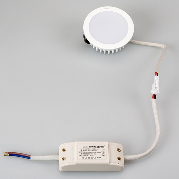 Светодиодный светильник LTM-R70WH-Frost 4.5W Day White 110deg (Arlight, IP40 Металл, 3 года)