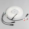Лента герметичная WAVE-SIDE-PU-H120-06x12mm 24V RGB (8 W/m, IP68, 5m, wire x2) (Arlight, Вывод боковой, 3 года)