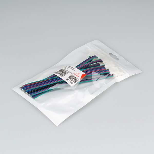 Коннектор выводной FIX-RGB-10mm-150mm-X1 (4-pin) (Arlight, -) Коннектор выводной FIX-RGB-10mm-150mm-X1 (4-pin) (Arlight, -)