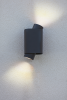 Светильник наcтенный "Кипр", WC4175, 220V 2*GU10 IP44 96*109*202mm, темно серый Светильник наcтенный "Кипр", WC4175, 220V 2*GU10 IP44 96*109*202mm, темно серый