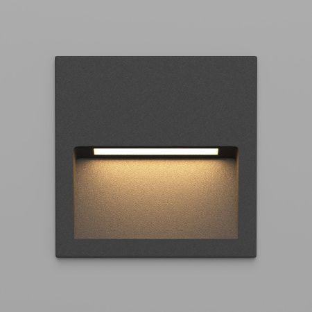 Светильник LTD-TRAIL-S115x115-4W Warm3000 (GR, 70 deg, 230V) (Arlight, IP65 Металл, 3 года)