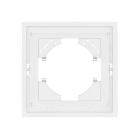 Рамка пластиковая FRM-TENDO-SFPL-1-WH (Arlight, -)