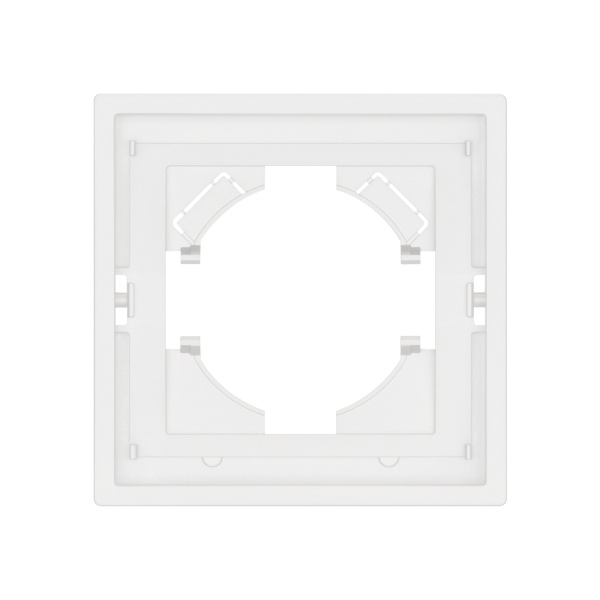 Рамка пластиковая FRM-TENDO-SFPL-1-WH (Arlight, -)