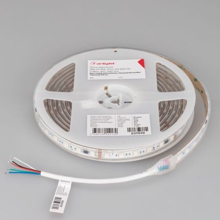 Лента герметичная DMX-PS-B60-15mm 24V RGB-PX6 (15W/m, IP67, 5060, 5m) (Arlight, бегущий огонь) Лента герметичная DMX-PS-B60-15mm 24V RGB-PX6 (15W/m, IP67, 5060, 5m) (Arlight, бегущий огонь)