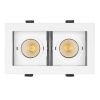 Светильник CL-KARDAN-S180x102-2x9W Warm (WH, 38 deg) (Arlight, IP20 Металл, 3 года)