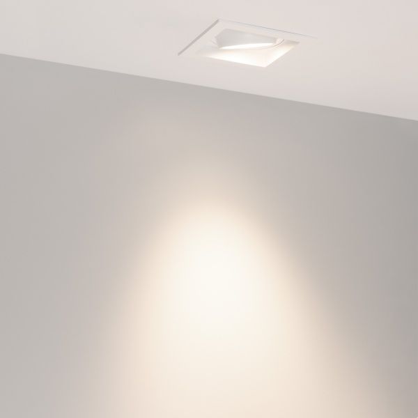 Светильник MS-VORTEX-BUILT-S117x117-20W Day4000 (WH-WH, 40 deg, 230V) (Arlight, IP20 Металл, 5 лет)