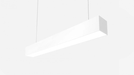 Подвесной линейный светильник белый SILED LA LINEA 1200х50х50 (30 Вт, 4000K)