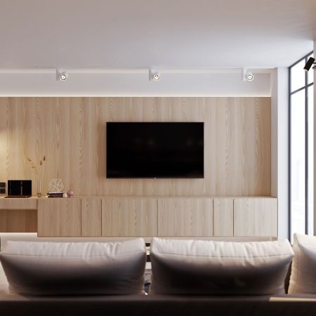 Корпус SP-POLO-SURFACE-FLAP-R65 (WH, 1-3, 200mA) (Arlight, IP20 Металл, 5 лет)