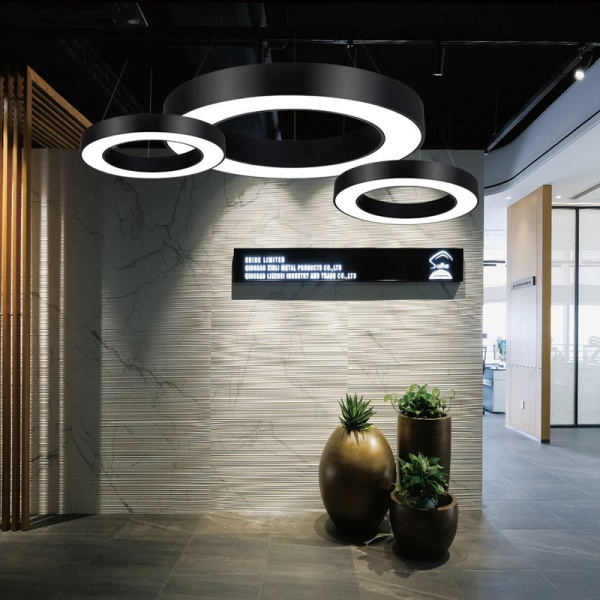 Светильник кольцевой линейный светодиодный подвесной, LED 48W 3CCT (2700К-4000К-6000К) , диаметр 600mm, белый, HB0306-1 Светильник кольцевой линейный светодиодный подвесной, LED 48W 3CCT (2700К-4000К-6000К) , диаметр 600mm, белый, HB0306-1