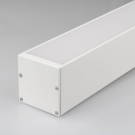 Профиль с экраном SL-LINE-5050-2500 WHITE+OPAL (Arlight, Алюминий)