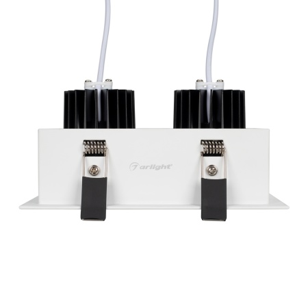 Светильник CL-KARDAN-S180x102-2x9W Warm (WH, 38 deg) (Arlight, IP20 Металл, 3 года)