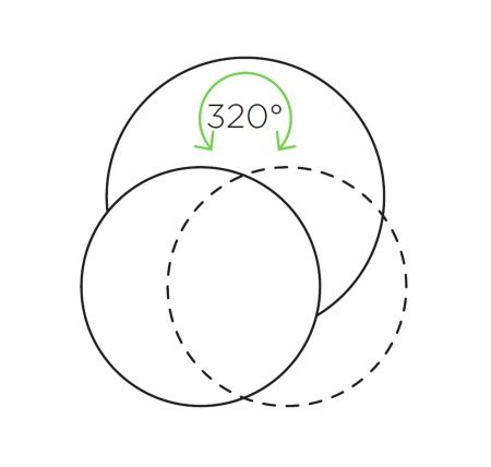 Настенно-потолочный светильник Lutec, Черный, Модерн, W2058 Bl