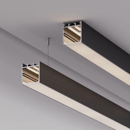 Профиль SL-LINE-3638-LW-2000 ANOD BLACK (Arlight, Алюминий)