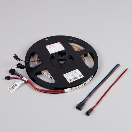 Лента SPI-A120-10mm 24V Warm3000-PX6-BPT (11 W/m, IP20, 2835, 5m) (Arlight, бегущий огонь)
