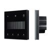 INTELLIGENT ARLIGHT Сенсорная панель SMART-DALI-301-11-1G-4SC-DIM-IN Black (BUS/24V, Touch, 2.4G) (IARL, IP20 Пластик, 5 лет)