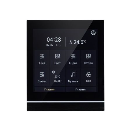 INTELLIGENT ARLIGHT Панель сенсорная KNX-113-40-MULTI-V4-IN (20-30V) (IARL, IP20 Пластик, 2 года) INTELLIGENT ARLIGHT Панель сенсорная KNX-113-40-MULTI-V4-IN (20-30V) (IARL, IP20 Пластик, 2 года)