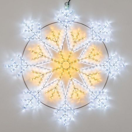 Фигура ARD-SNOWFLAKE-M12-900x900-576LED White/Warm (230V, 36W) (Ardecoled, IP65)