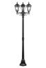 Фонарный столб YAOHUA LUX, Черный, Классика, 86308B 02 Bl