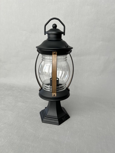 Светильник садово-парковый "Варна", G3964, 1*Е27 60W  IP44 h=0.46m, black+ wood Светильник садово-парковый "Варна", G3964, 1*Е27 60W  IP44 h=0.46m, black+ wood