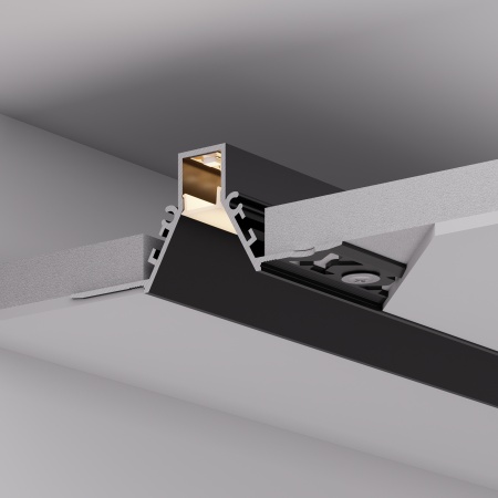 Профиль COMFORT10-V-FANTOM-2000 BLACK (Arlight, Алюминий) Профиль COMFORT10-V-FANTOM-2000 BLACK (Arlight, Алюминий)