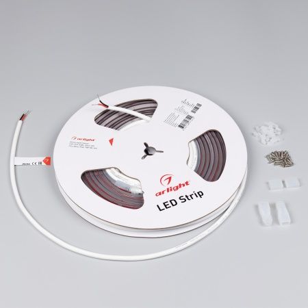 Лента герметичная CSP-PFS-X480-10mm 24V Warm3000 (14.4 W/m, IP68, TWP100, 5m) (Arlight, -)