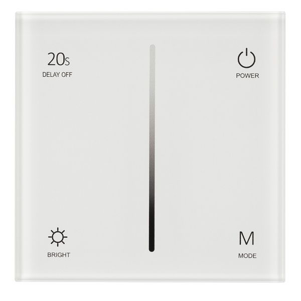 Панель SMART-P36-DIM-IN White (230V, 1.2A, TRIAC, Sens, 2.4G) (Arlight, IP20 Пластик, 5 лет) Панель SMART-P36-DIM-IN White (230V, 1.2A, TRIAC, Sens, 2.4G) (Arlight, IP20 Пластик, 5 лет)