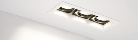 Светильник CL-KARDAN-S180x102-2x9W Day (WH, 38 deg) (Arlight, IP20 Металл, 3 года)