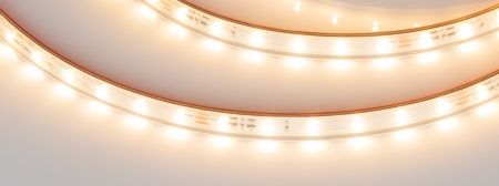 Лента герметичная IC-PS-A60-10mm 24V Warm2700 (4.8 W/m, IP67, 2835, 10m) (Arlight, стабилизированная)