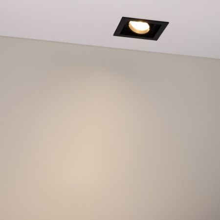 Светильник MS-VORTEX-BUILT-S90x90-12W Warm3000 (BK-BK, 40 deg, 230V) (Arlight, IP20 Металл, 5 лет)