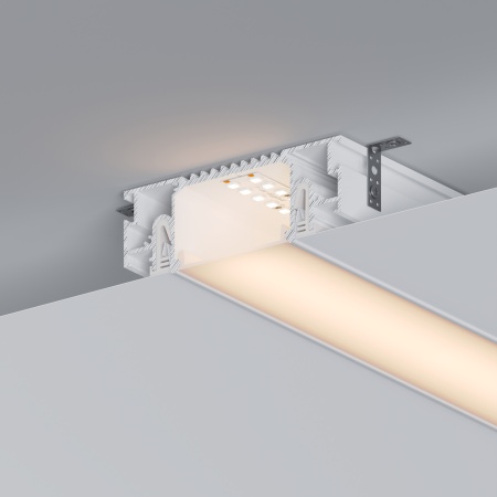 Профиль STRETCH-41-CEIL-CENTER-2000 WHITE (Arlight, Алюминий)