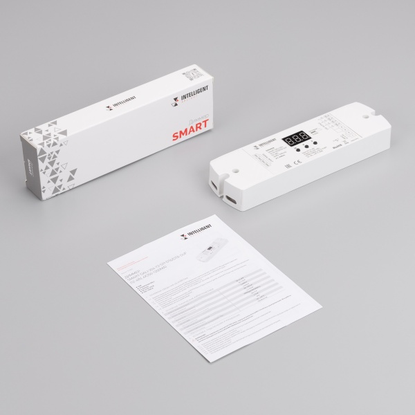 INTELLIGENT ARLIGHT Диммер SMART-DALI-204-72-SH-DT6/DT8-SUF (12-48V, 4x350-1200mA) (IARL, IP20 Пластик, 5 лет) INTELLIGENT ARLIGHT Диммер SMART-DALI-204-72-SH-DT6/DT8-SUF (12-48V, 4x350-1200mA) (IARL, IP20 Пластик, 5 лет)