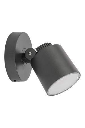 Настенный светильник Lutec, Темно-серый, Модерн, W6092-3K Gr