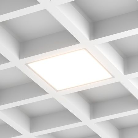 Светильник DL-GRIGLIATO-S140x140-18W Warm3000 (GR, 100 deg, 230) (Arlight, IP40 Металл, 5 лет)