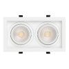 Светильник MS-VORTEX-BUILT-S250x140-2x30W Warm3000 (WH-WH, 50 deg, 230V) (Arlight, IP20 Металл, 5 лет)
