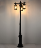 Светильник садово-парковый "Варна", G3960-3, 3*Е27 3*60W  IP44  h=2.51m, black+ wood Светильник садово-парковый "Варна", G3960-3, 3*Е27 3*60W  IP44  h=2.51m, black+ wood
