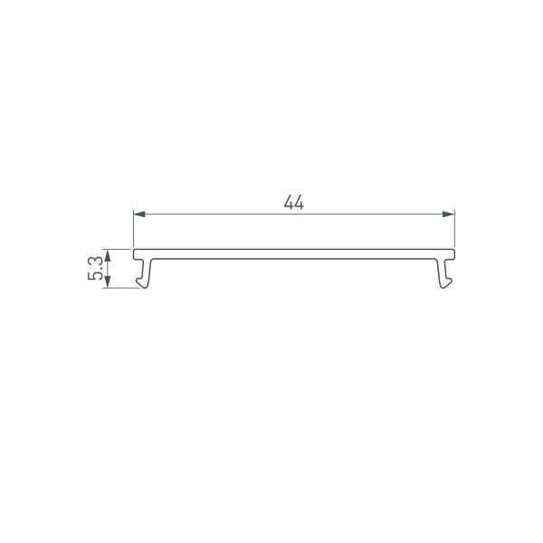 Экран ARH-LINE-2448-2000 FROST-PM (Arlight, Пластик)