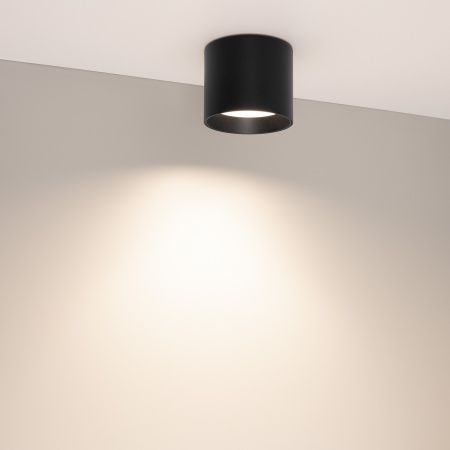 Светильник SP-BISCOTTO-R90-8W Warm3300-MIX (BK, 80 deg, 230V) (Arlight, IP54 Металл, 5 лет)