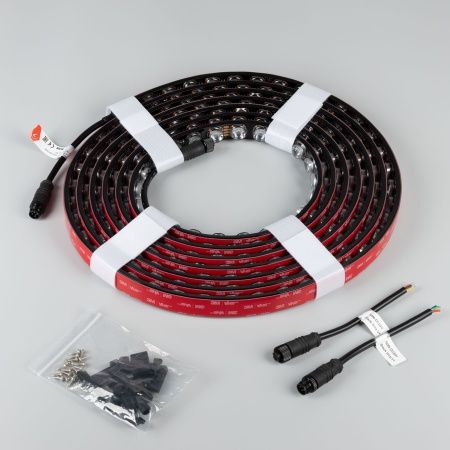 Лента герметичная FLT-PS-S42-BLACK-23mm 24V RGB (21 W/m, IP67, 15deg, 5m) (Arlight, -) Лента герметичная FLT-PS-S42-BLACK-23mm 24V RGB (21 W/m, IP67, 15deg, 5m) (Arlight, -)