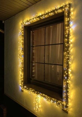 Гирлянда Мишура светодиодная D2380 BD 3 м 380 LED IP54 мультиколор RGB