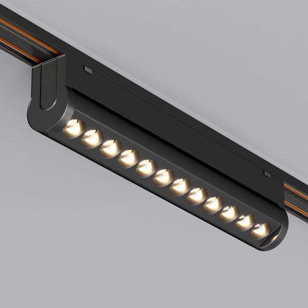 Светильник MAG-VIBE-LASER-TURN-L209-12W Day4000-MIX (BK, 24 deg, 48V, TUYA Zigbee) (Arlight, IP20 Металл, 5 лет)