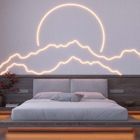 Лента герметичная LUNA-X960-D8mm 24V Warm3500 (8 W/m, IP65, 360deg, 5m) (Arlight, -)