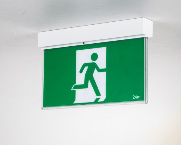 Светильник "Световой указатель", MBD-089N Е-10 Выход/лево, 220V 3W 24LED 6000К, белый