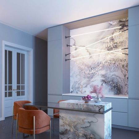 Лента герметичная MOONLIGHT-TOP-S-M560-D13mm 48V Warm3000 (13 W/m, IP65, 10m, wire x1, трос) (Arlight, Вывод кабеля прямой)