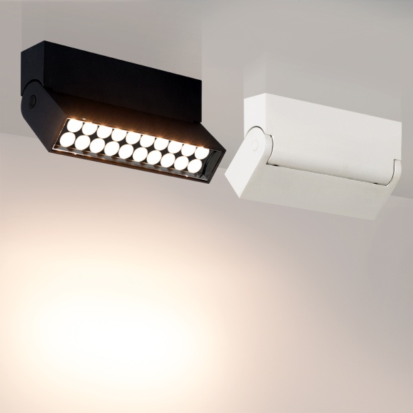 Светильник SP-LOFT-SURFACE-S170-10W Warm3000 (WH, 24 deg) (Arlight, IP40 Металл, 3 года)