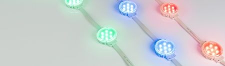 Модуль управляемый SPI-F7-D50 24V RGB-RAM-Auto (1.25W, IP68, 120 deg) (Arlight, Пластик, 3 года)