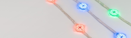 Модуль управляемый VISOR-SPI-5060-6-24V RGB 120deg (D40x12mm, 1.5W, IP68) (Arlight, Пластик, 3 года)