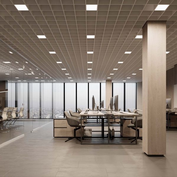 Светильник DL-GRIGLIATO-S190x190-24W Warm3000 (WH, 100 deg, 230) (Arlight, IP40 Металл, 5 лет)