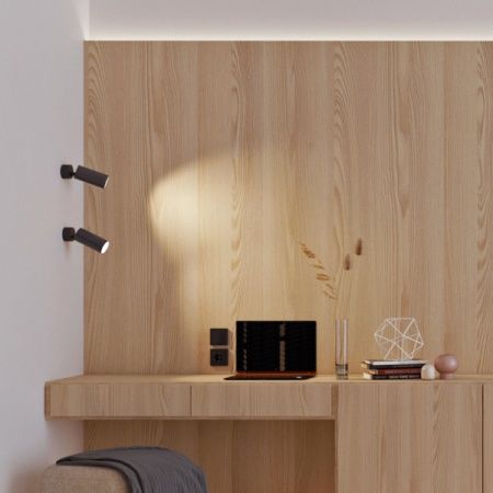 Корпус SP-POLO-HANG-LONG450-R65 (BK, 1-3, 200mA) (Arlight, IP20 Металл, 3 года)